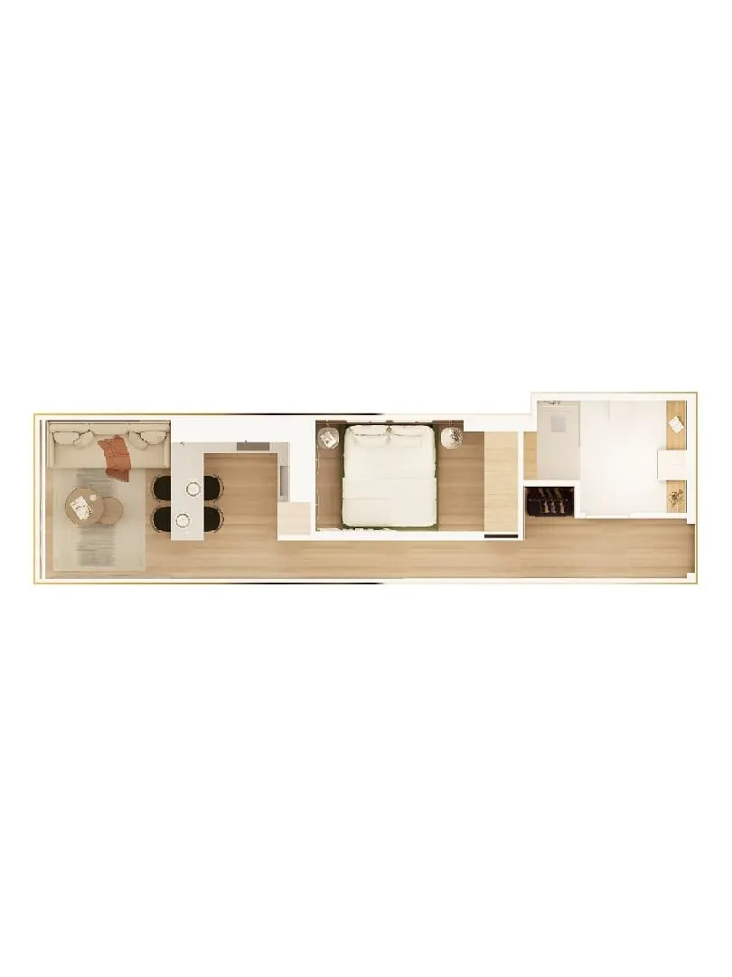 Vesta III — unit plan 11