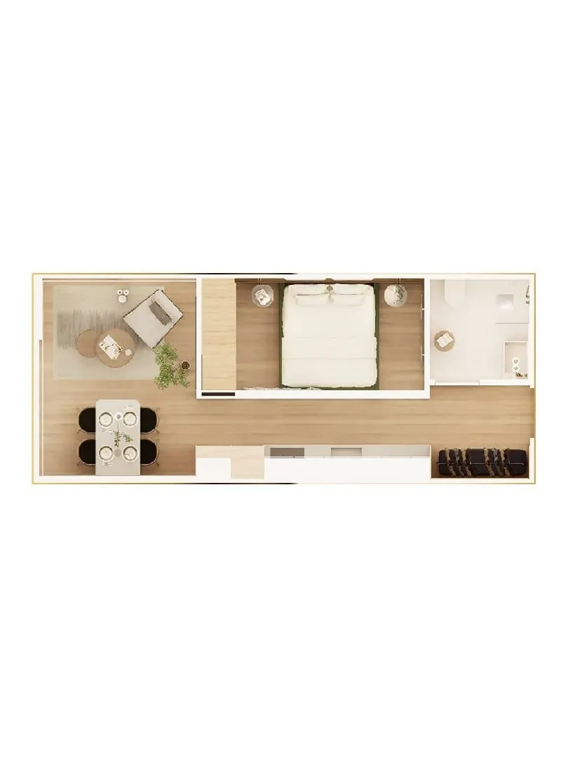 Vesta III — unit plan 12